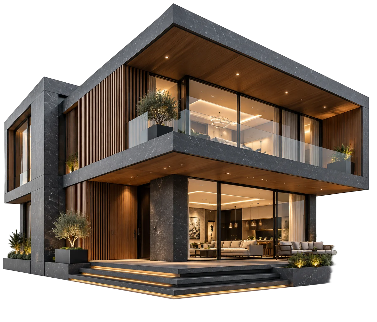 Modern luxury villa design