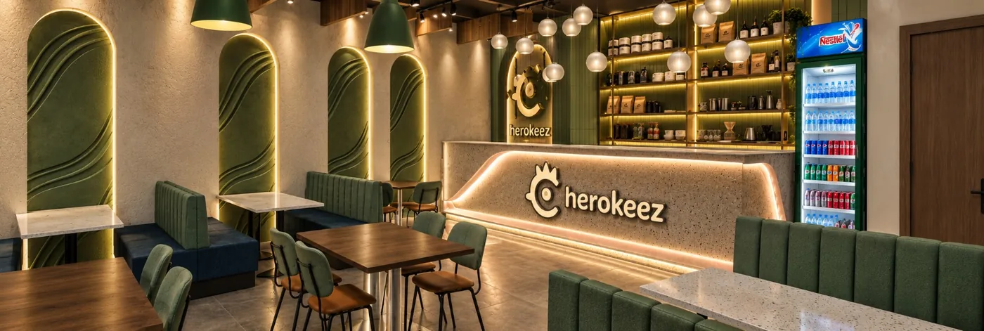 Herokeez Café Interior