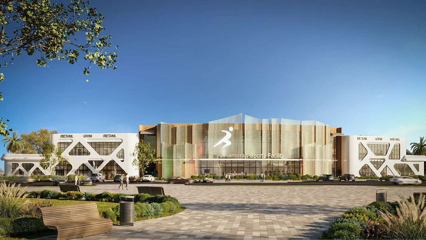 Sports Facility with Retail, Gym & Arena