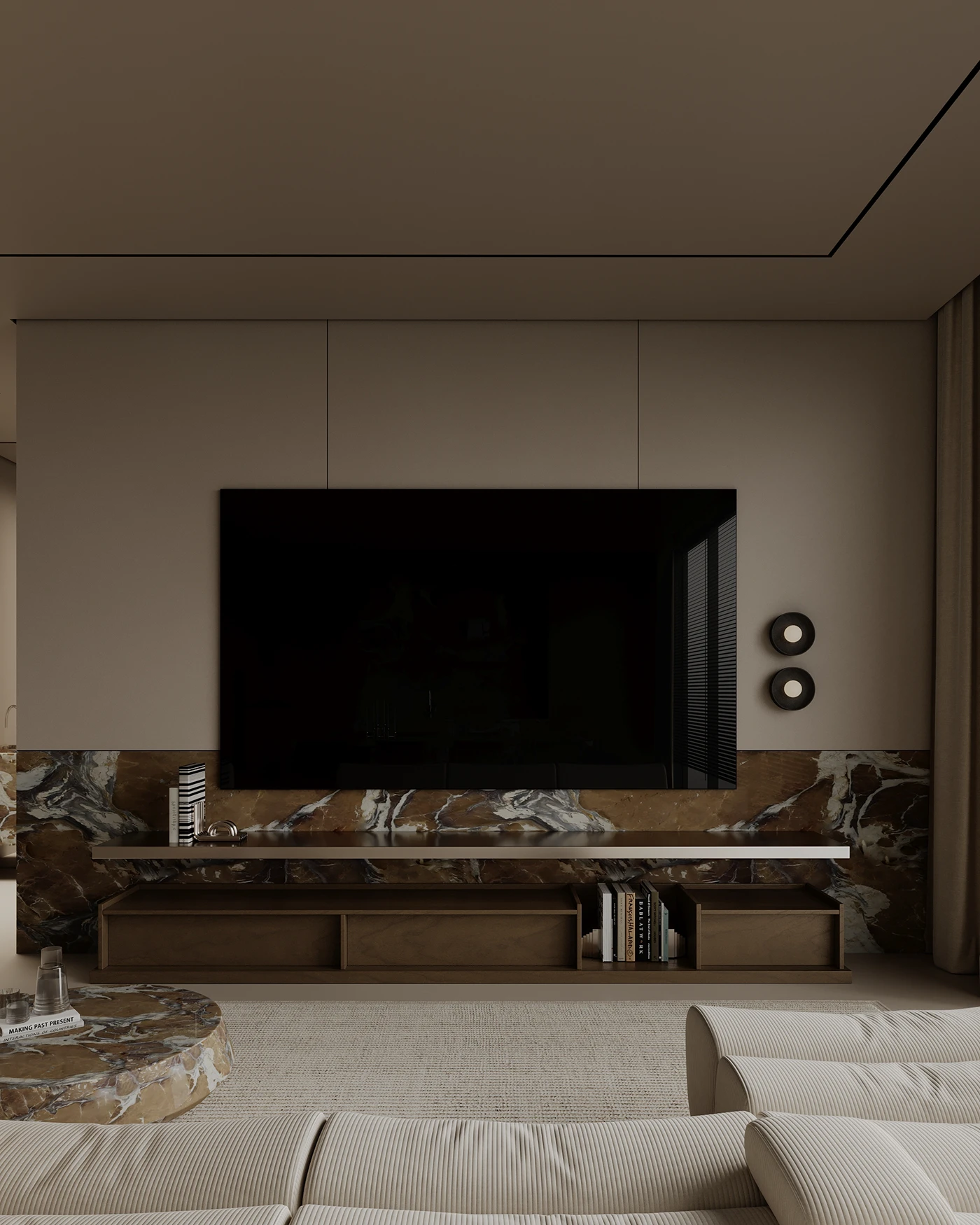 Warm Marble Residence